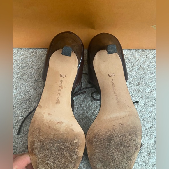 Badgely Mischka. Good condition. Size 38.5. - Picture 4 of 4